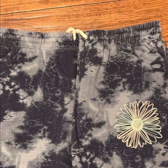 Mighty Fine Black and Gray Track Pants with Tie-Dye Design - Picture 4 of 7